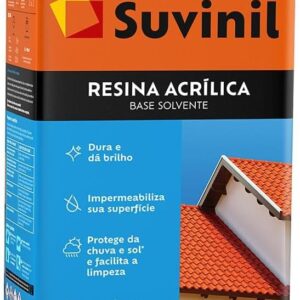 RESINA ACRILICA BASE SOLVENTE INCOLOR 5,0L SUVINIL