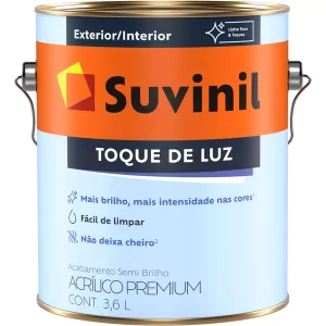TINTA ACR. PREMIUM TOQUE BRILHO. BRANCO NEVE 3,6L
