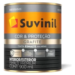 TINTA ESM. COR E PROTECAO FOSCO 0,9L GRAFITE ESC