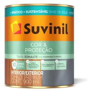 TINTA ESM. COR E PROT. B. AGUA ACET 0,9L BRANCO