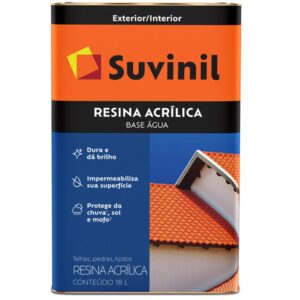 RESINA ACRILICA BASE AGUA INCOLOR 18L SUVINIL